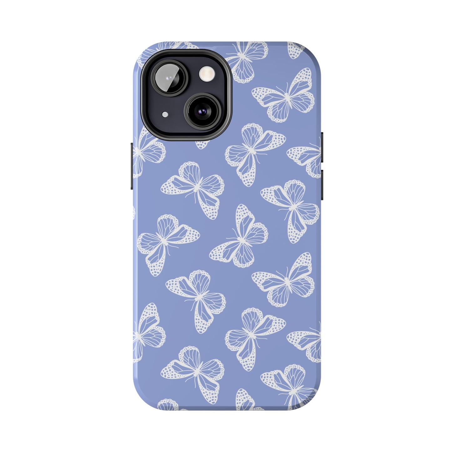 Lavender Butterflies Tough iPhone Case