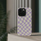 Lavender Crazy Checkers MagSafe Tough Case