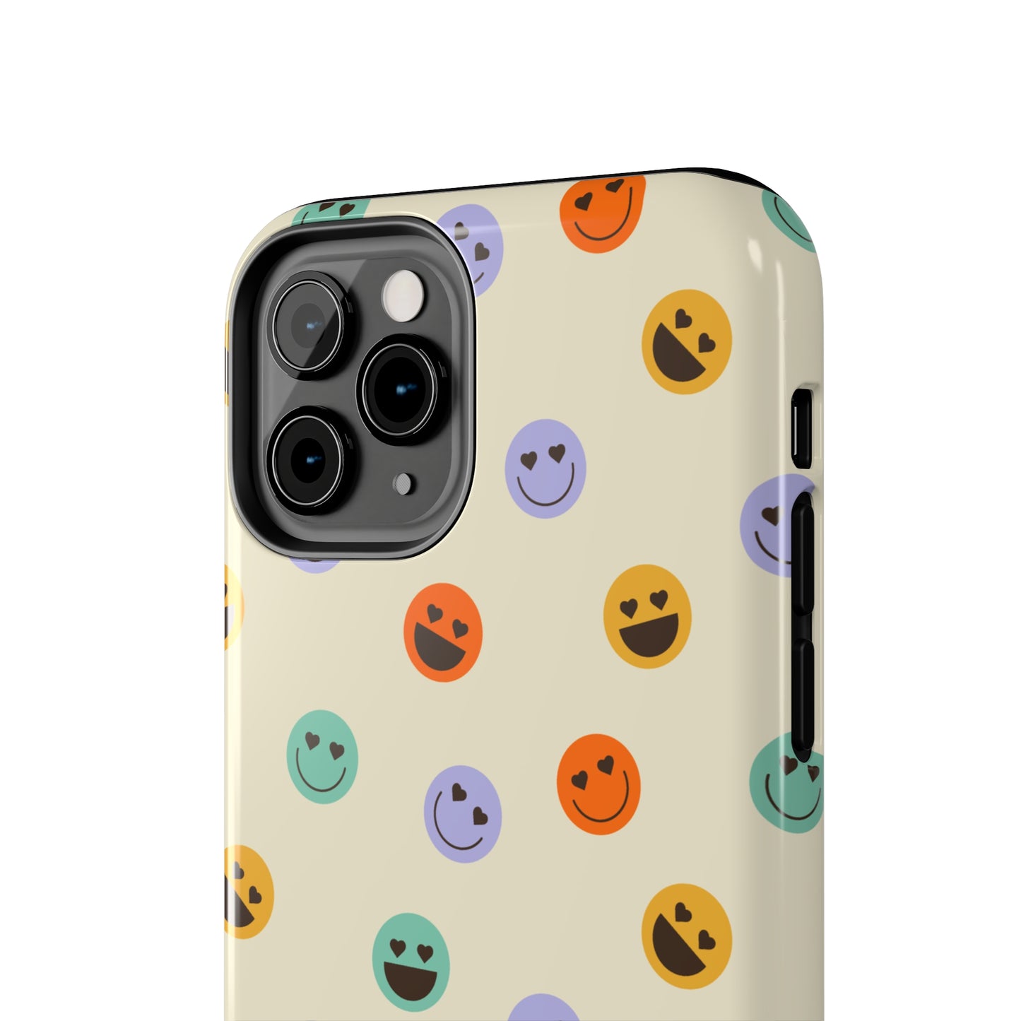 Smileys from 70s Tough iPhone Case