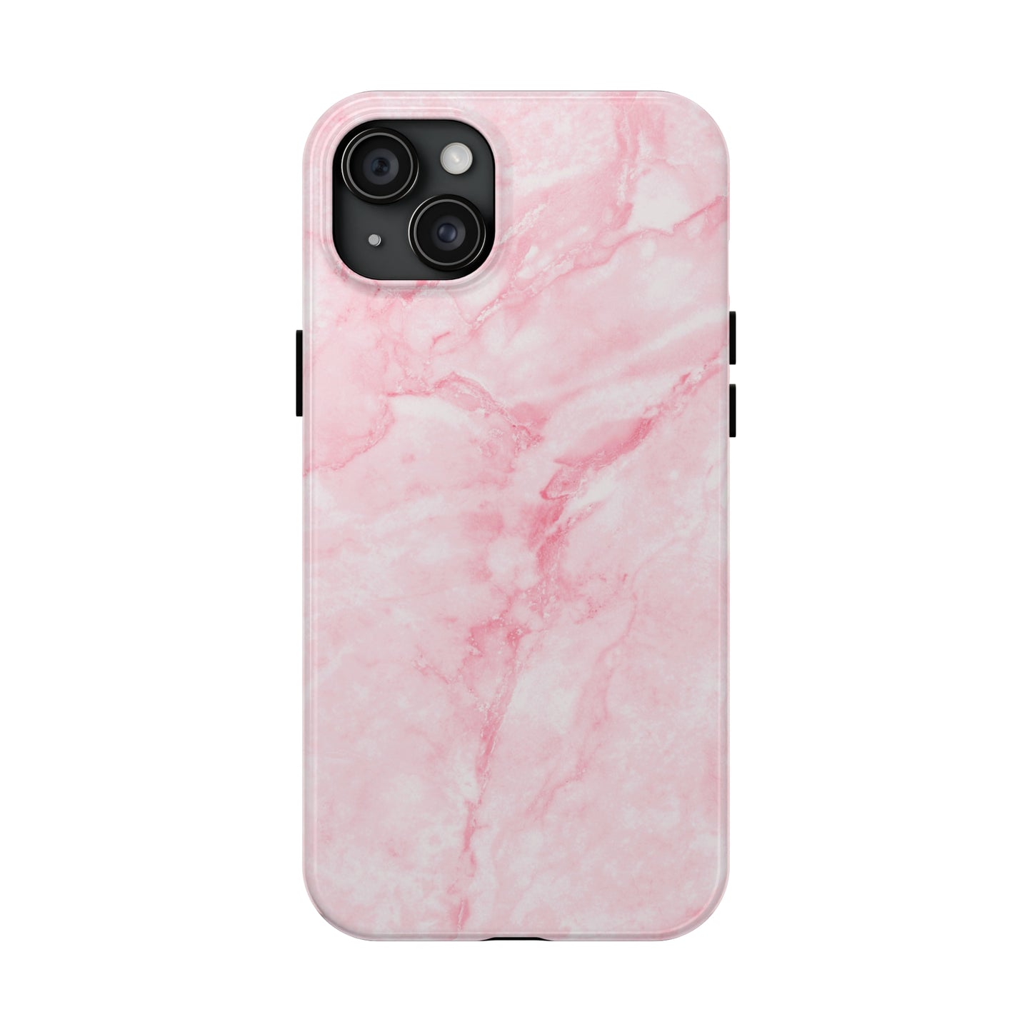 Pink Marble Tough iPhone Case