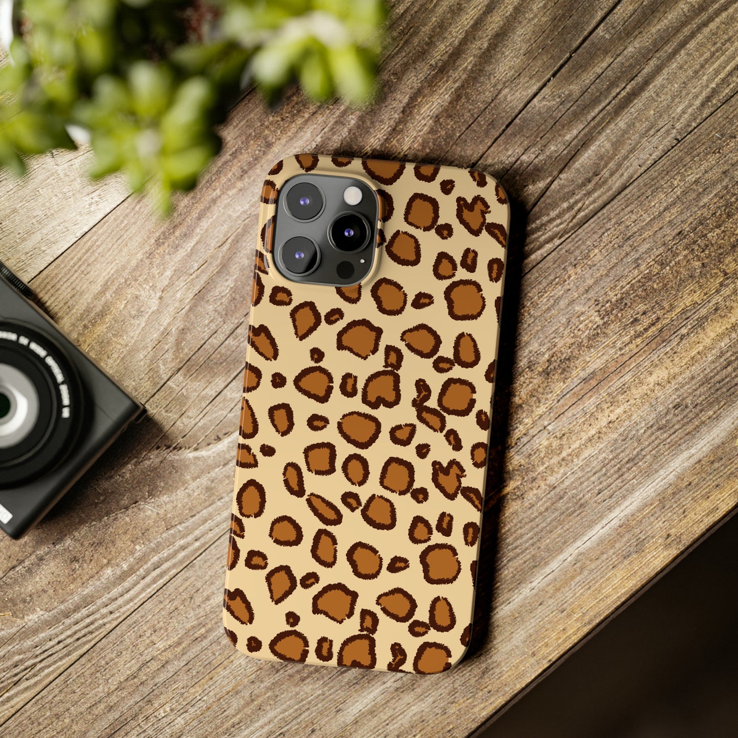 Persian Leopard Snap Case