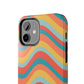 Wavy Pattern Tough iPhone Case