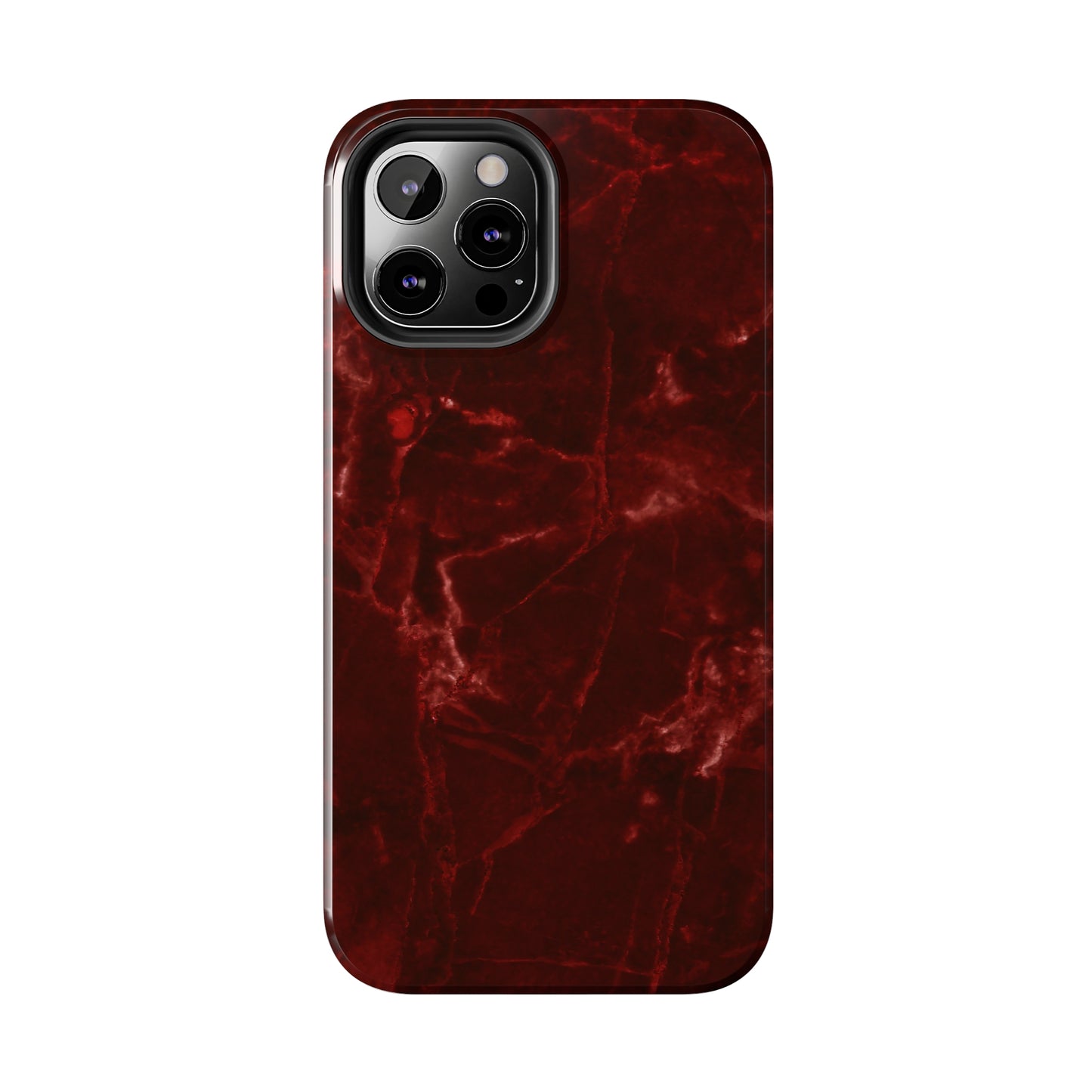 Red stone pattern Tough Case