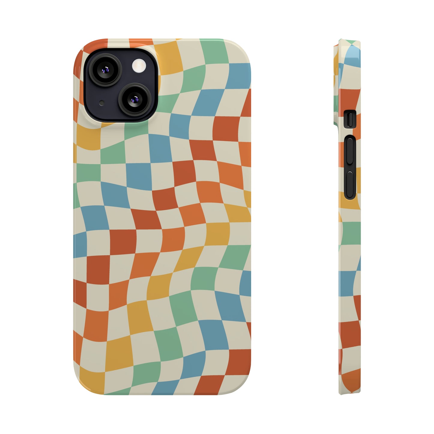 Retro Crazy Checkers Snap Case