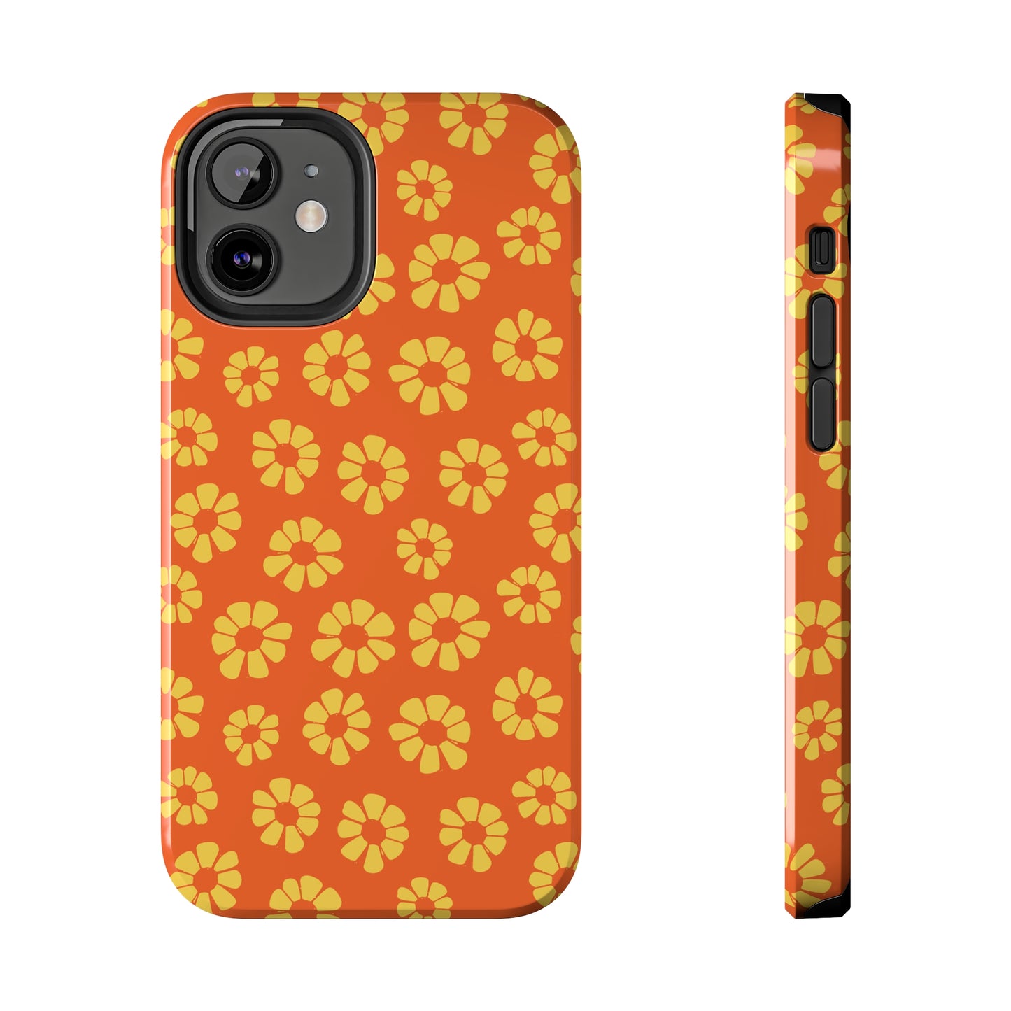 Maio laranja Pattern Tough iPhone Case