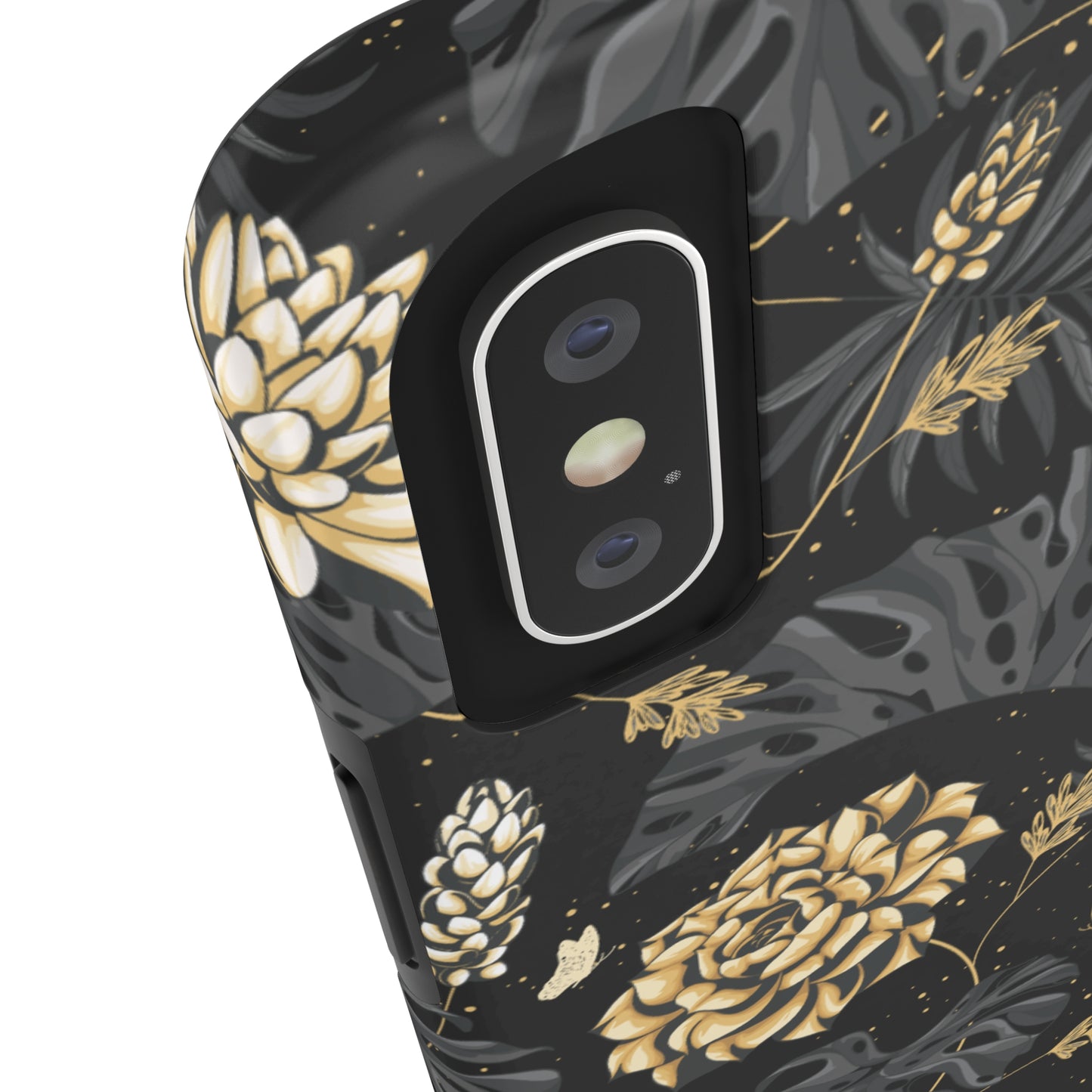 Golden Bloom Tough iPhone Case