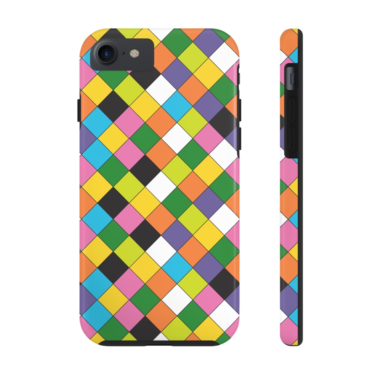 Cross Checkers Tough iPhone Case