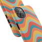 Wavy Pattern Tough iPhone Case