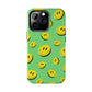 Acid Smiles Tough iPhone Case