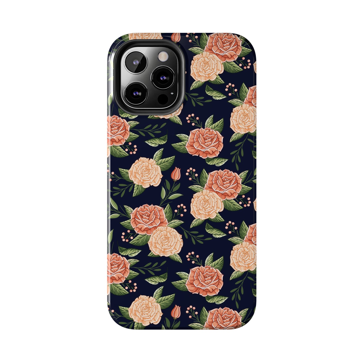 Vintage Rose Tough iPhone Case