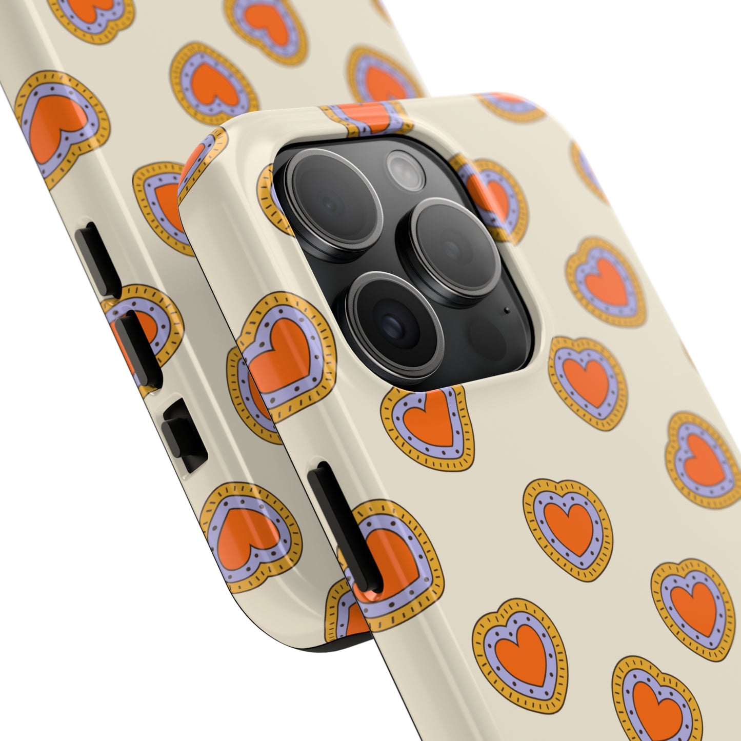 Groovy Heart Tough iPhone Case