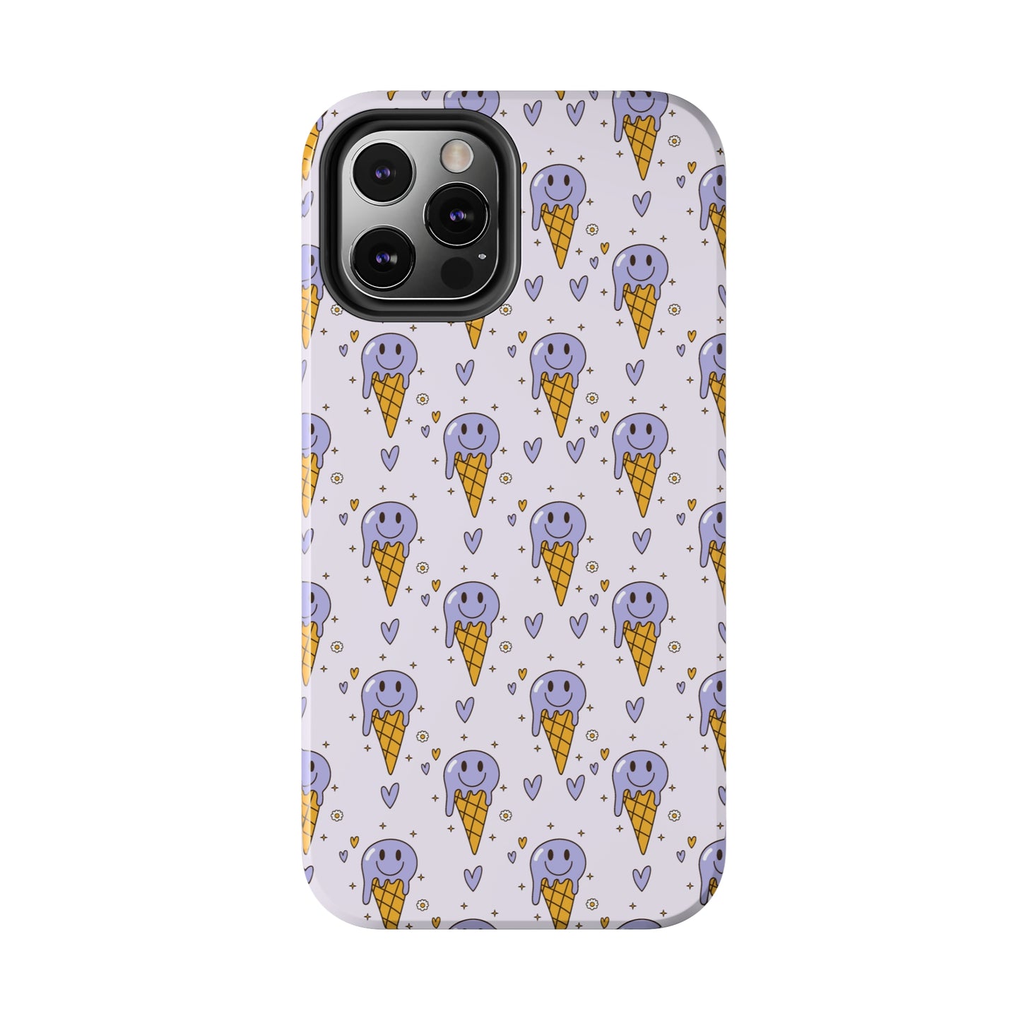 Blueberry Ice Cream Tough iPhone Case