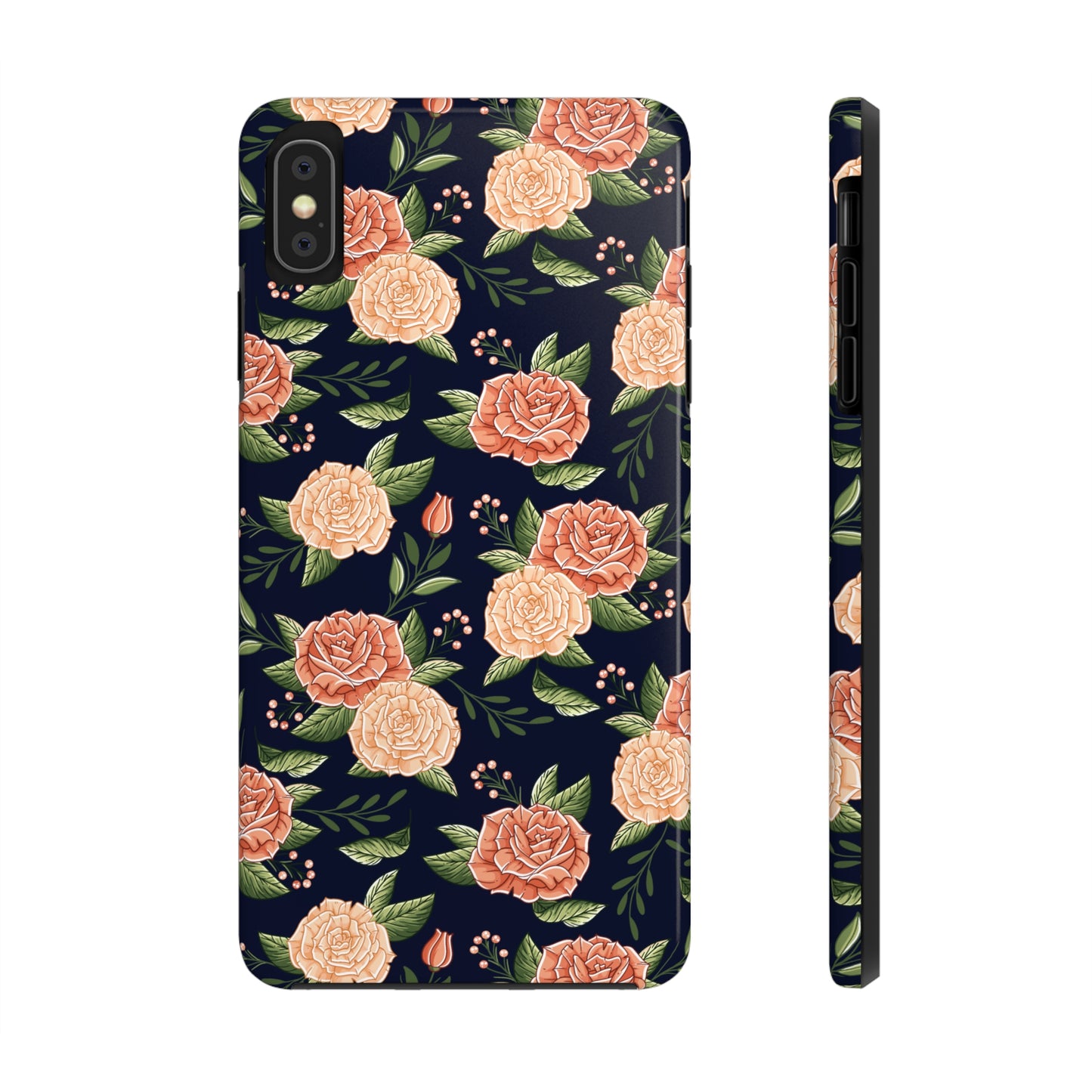 Vintage Rose Tough iPhone Case