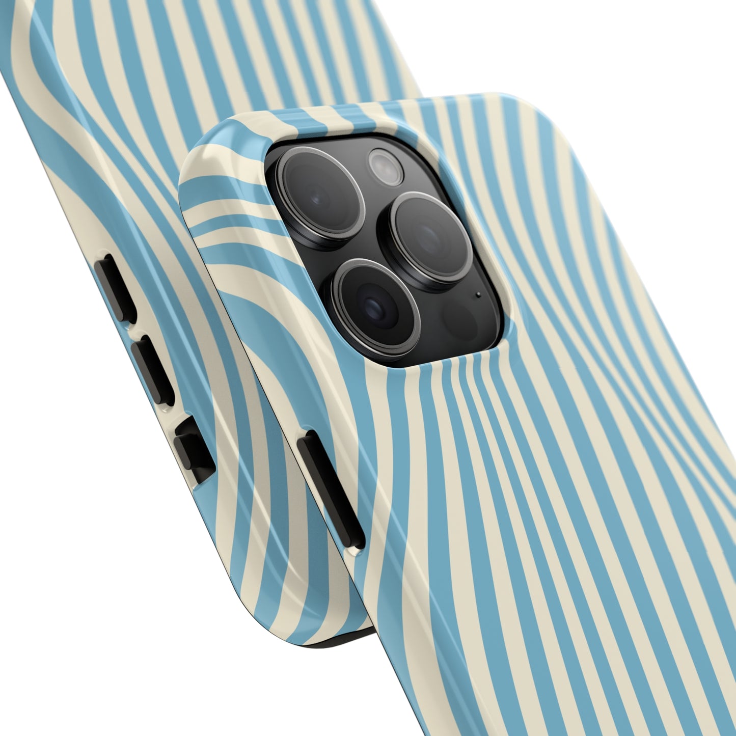 Aqua Swirl Tough iPhone Case