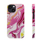 Acid marble pattern Snap Case