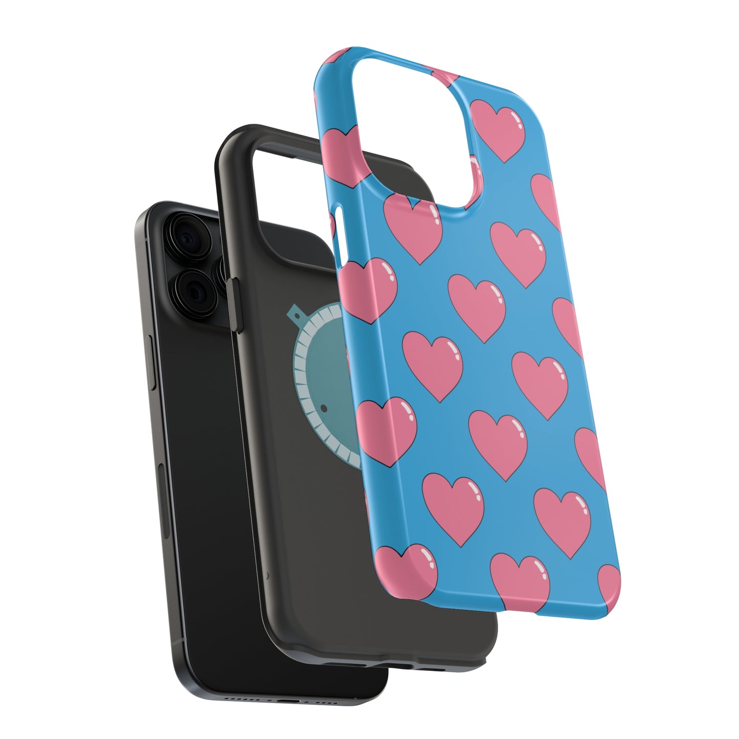 Bubblegum Heart MagSafe Tough Case