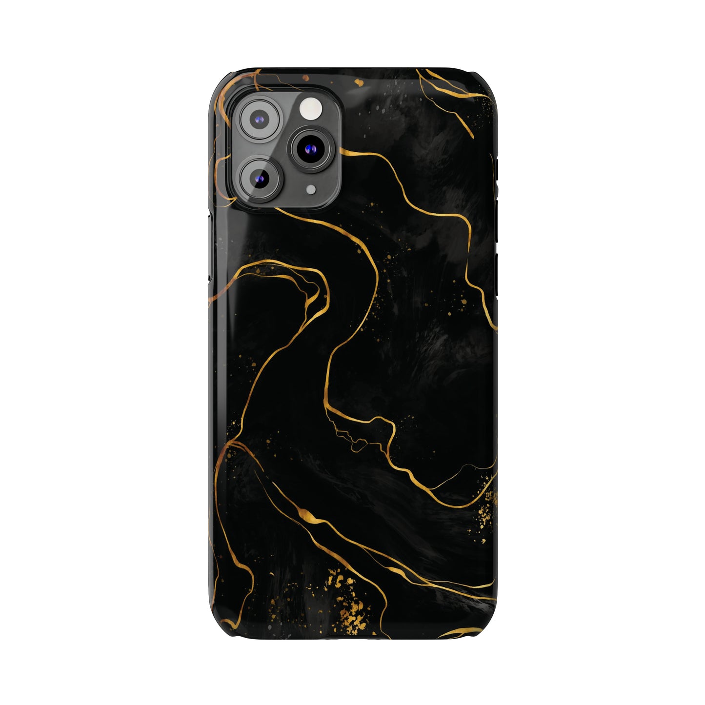 Black Mirage Snap Case