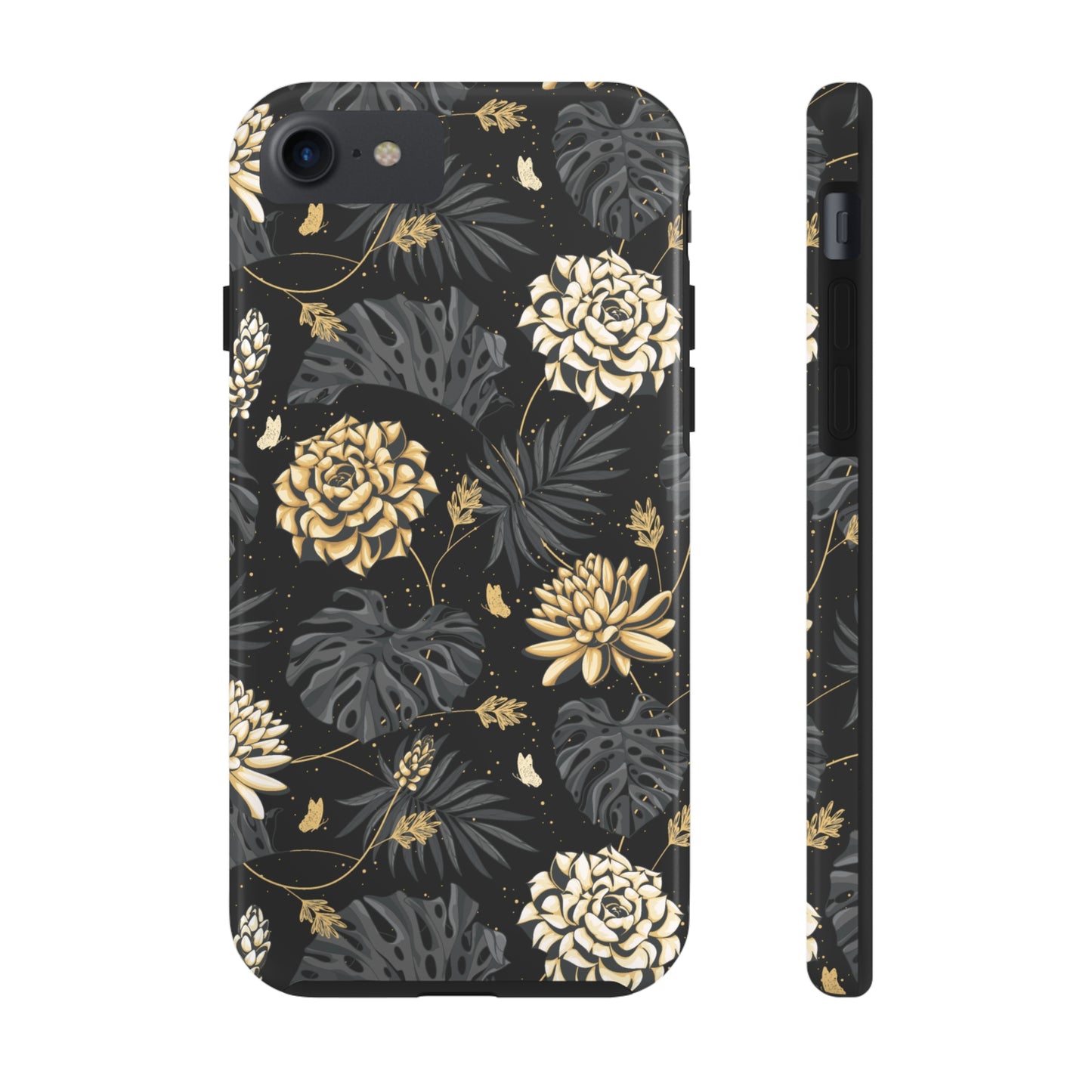 Golden Bloom Tough iPhone Case