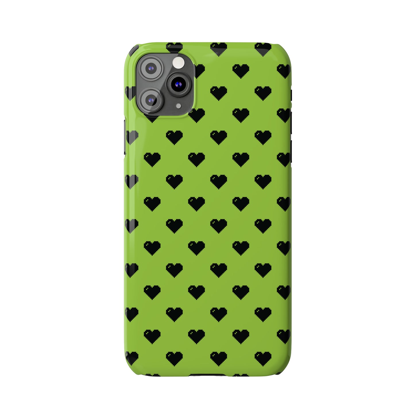 Pixelated Heart Snap Case