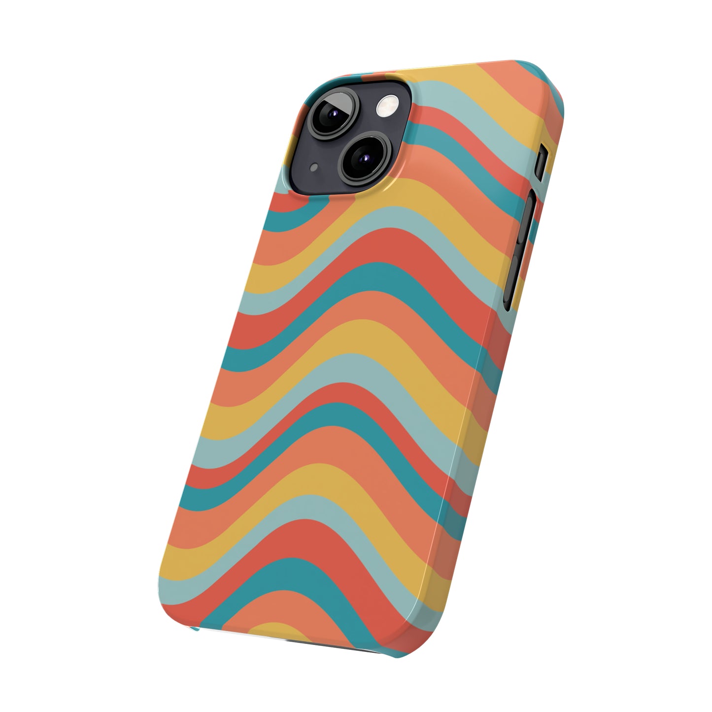 Wavy Pattern Snap Case