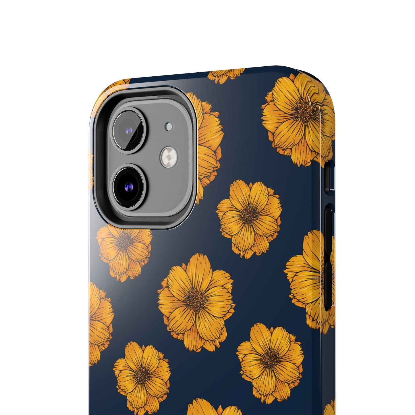 Sunflower Glimmer Tough iPhone Case