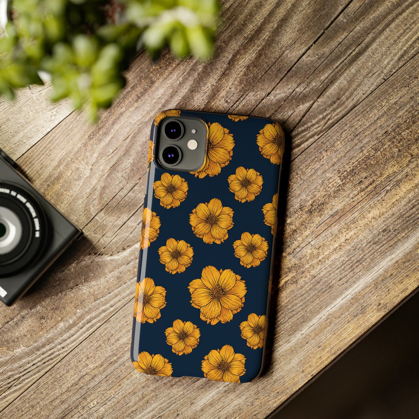 Sunflower Glimmer Snap Case