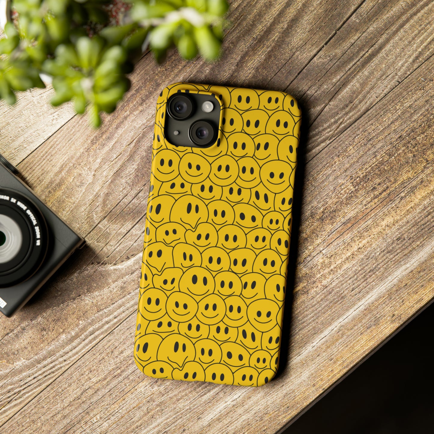 Yellow Squeezer Snap Case