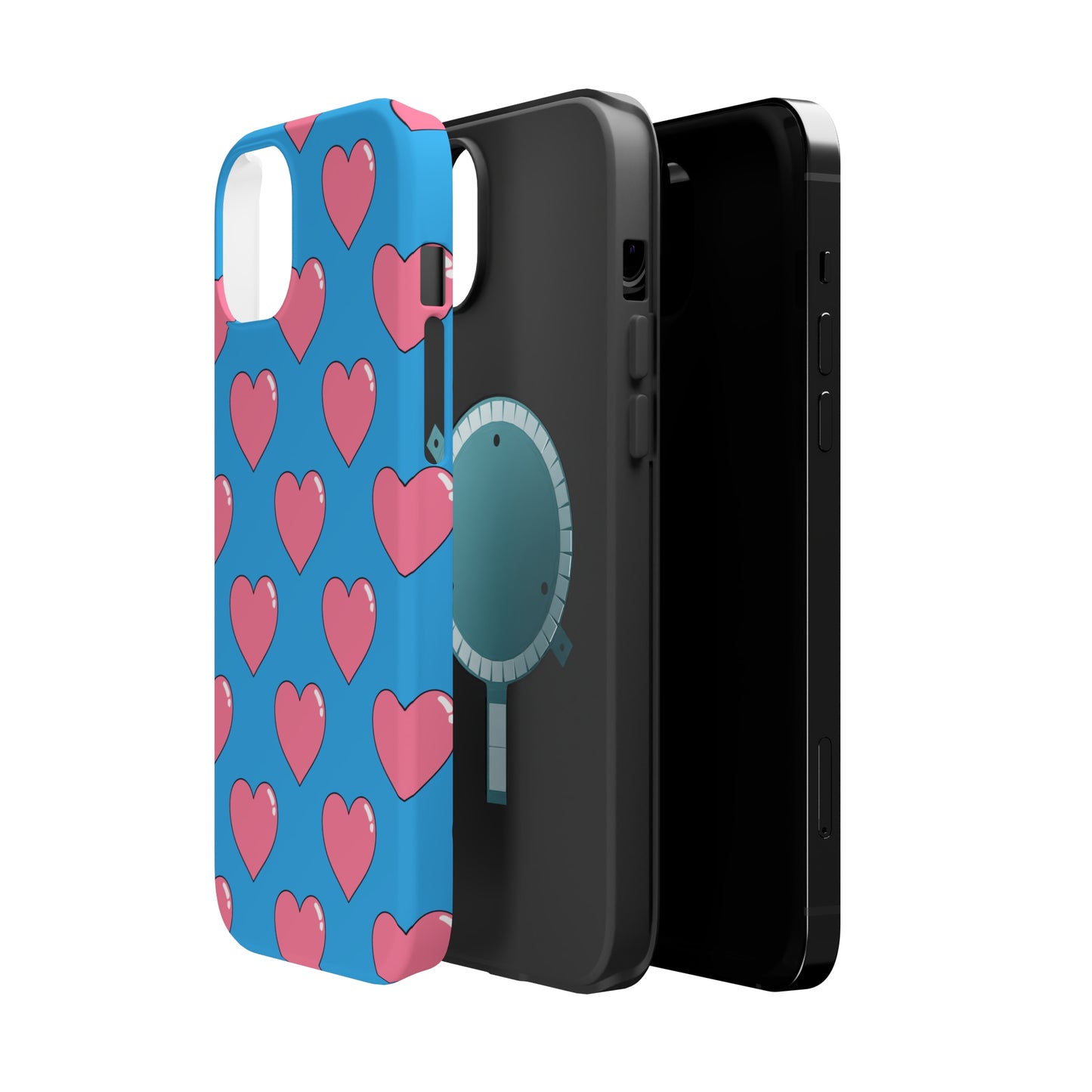 Bubblegum Heart MagSafe Tough Case