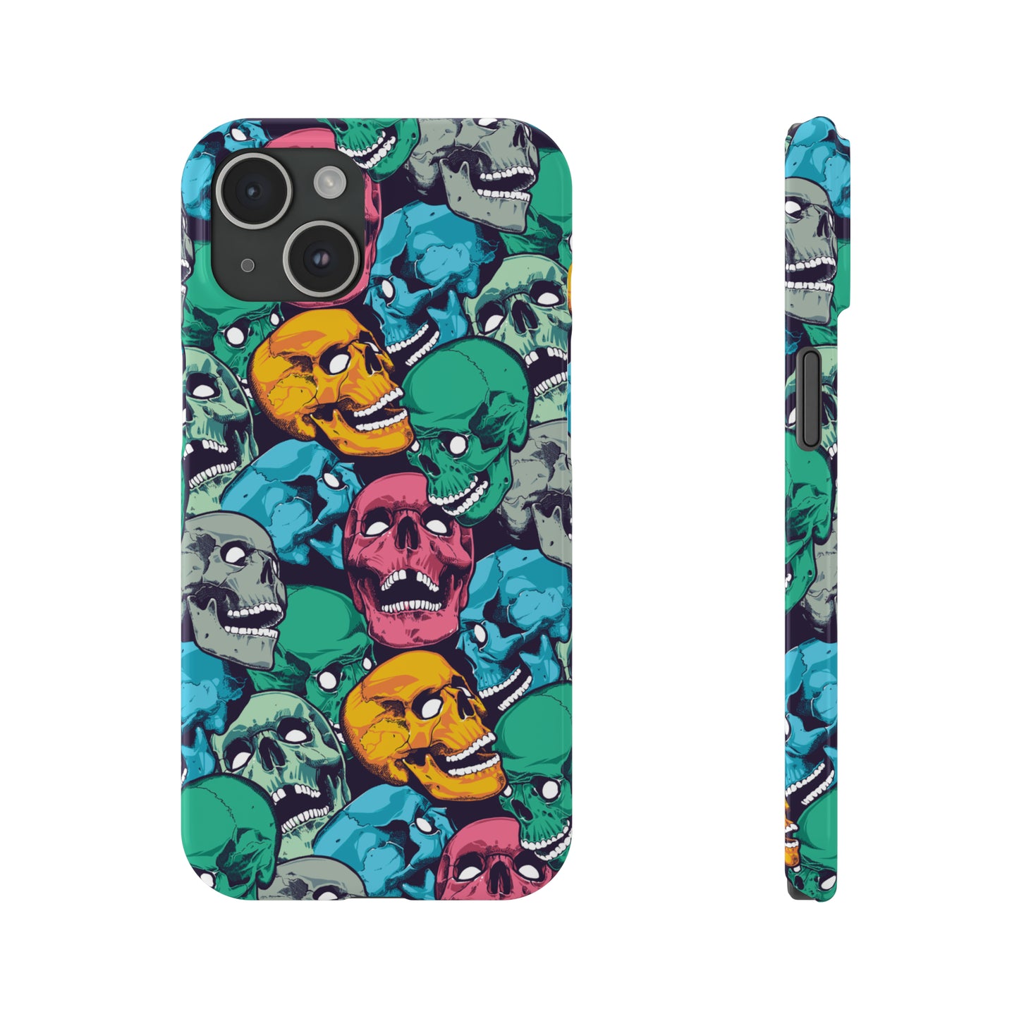 Pop Art Skulls Snap Case