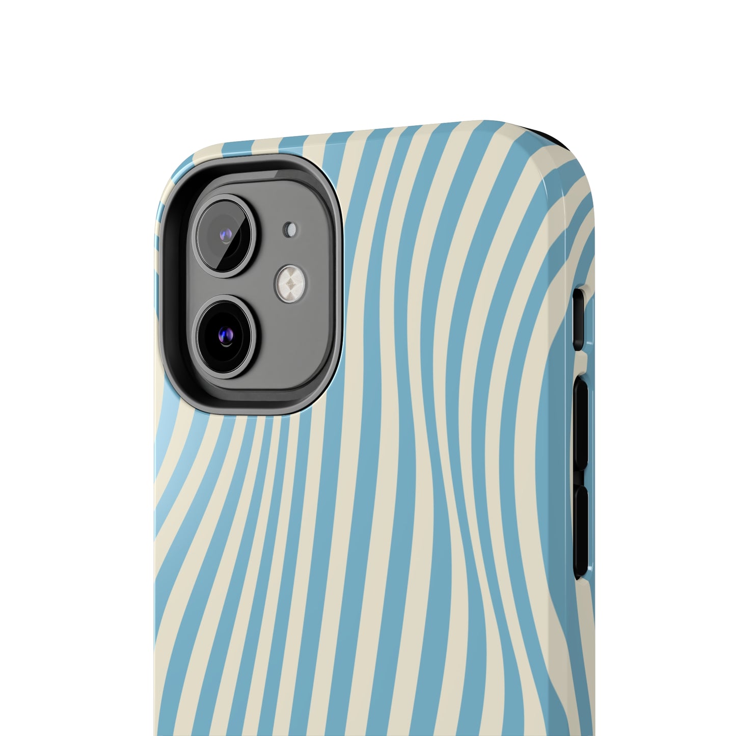 Aqua Swirl Tough iPhone Case