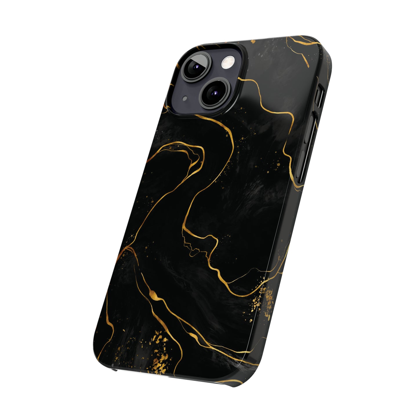 Black Mirage Snap Case