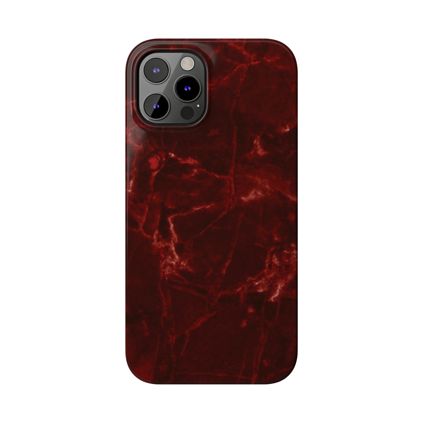 Red stone pattern Snap Case