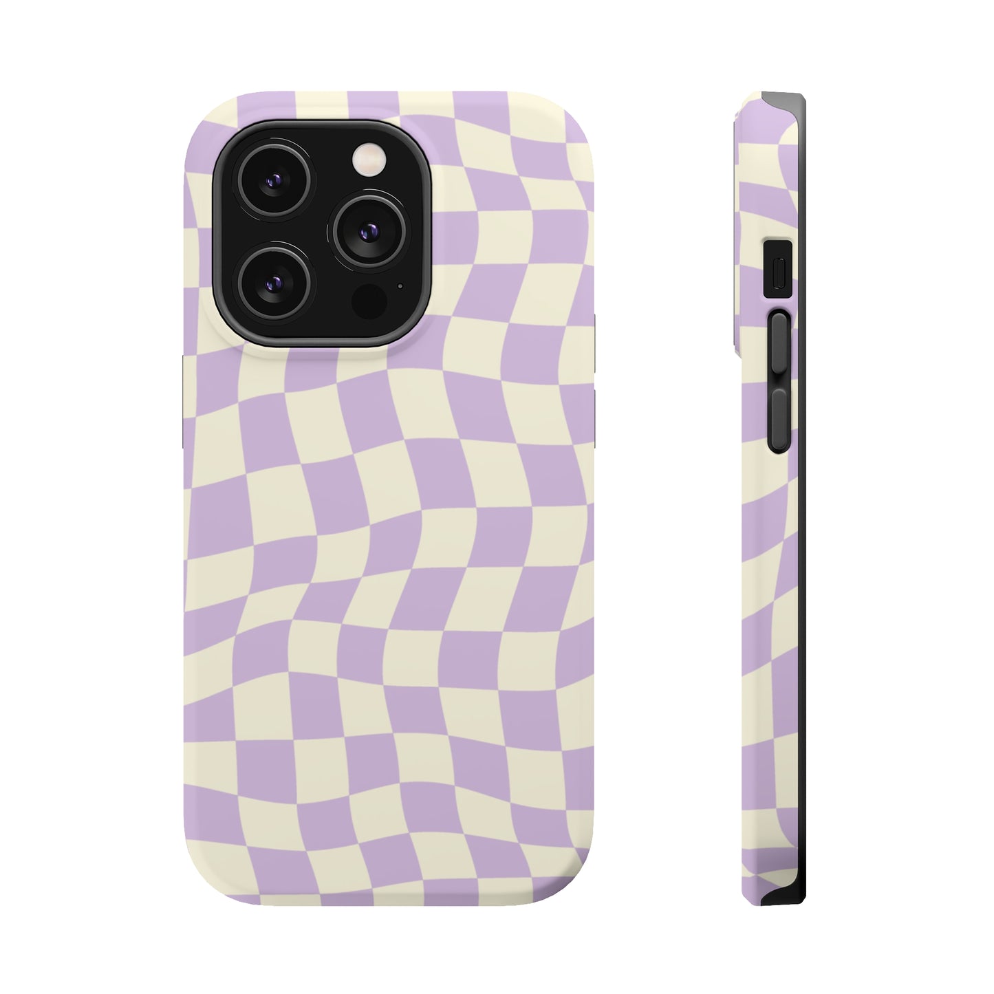 Lavender Crazy Checkers MagSafe Tough Case