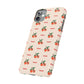 Pixelated Peach Snap Case