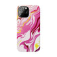 Acid marble pattern Snap Case