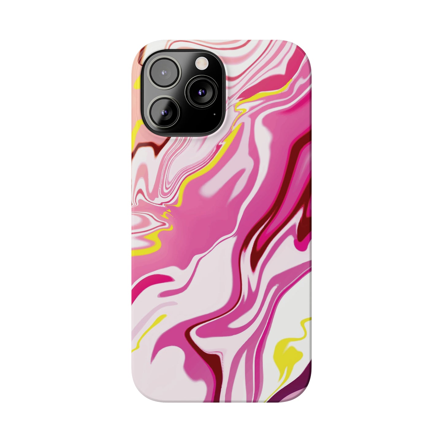 Acid marble pattern Snap Case