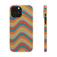 Wavy Pattern Snap Case