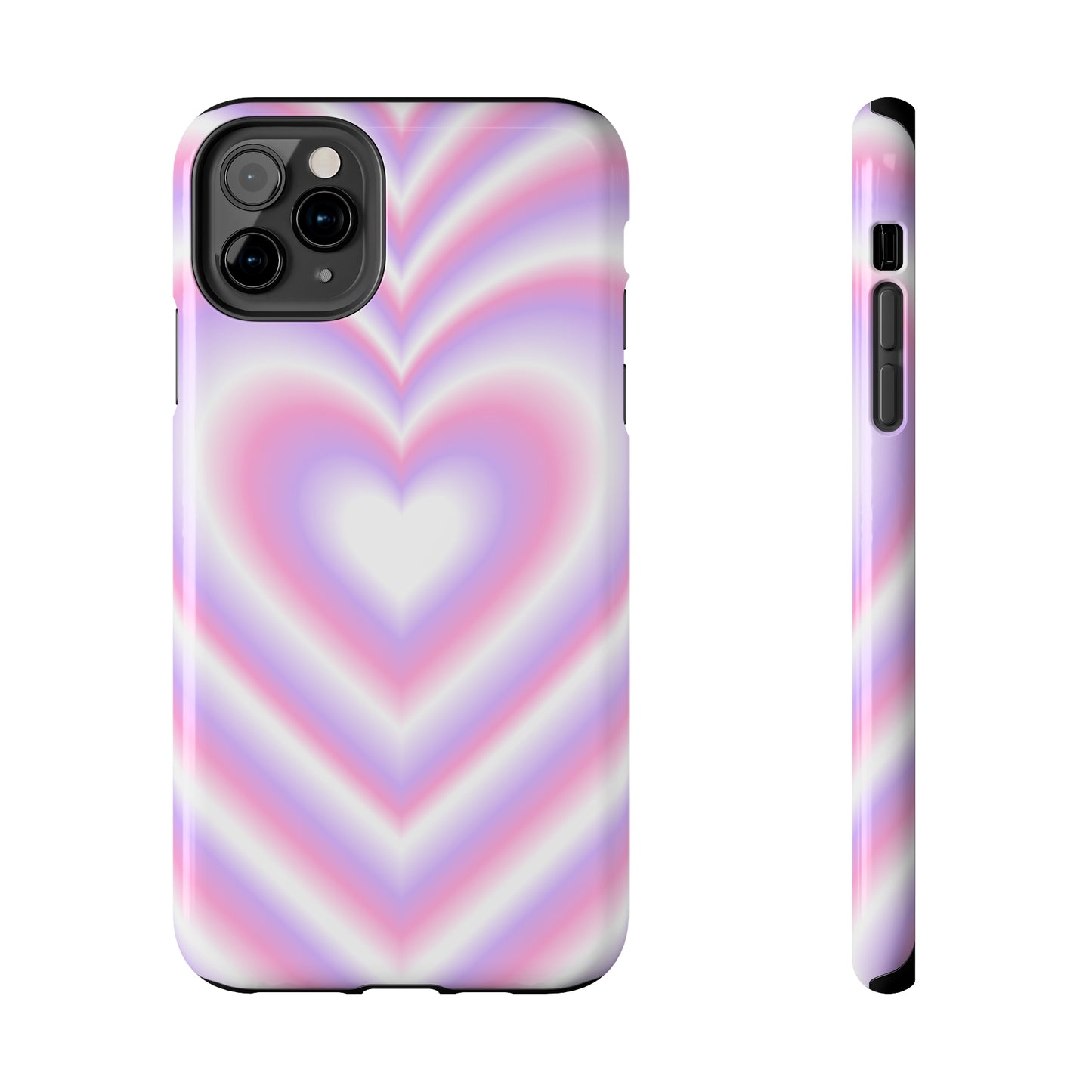 Blurred Heart Tough iPhone Case