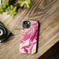 Acid marble pattern Snap Case