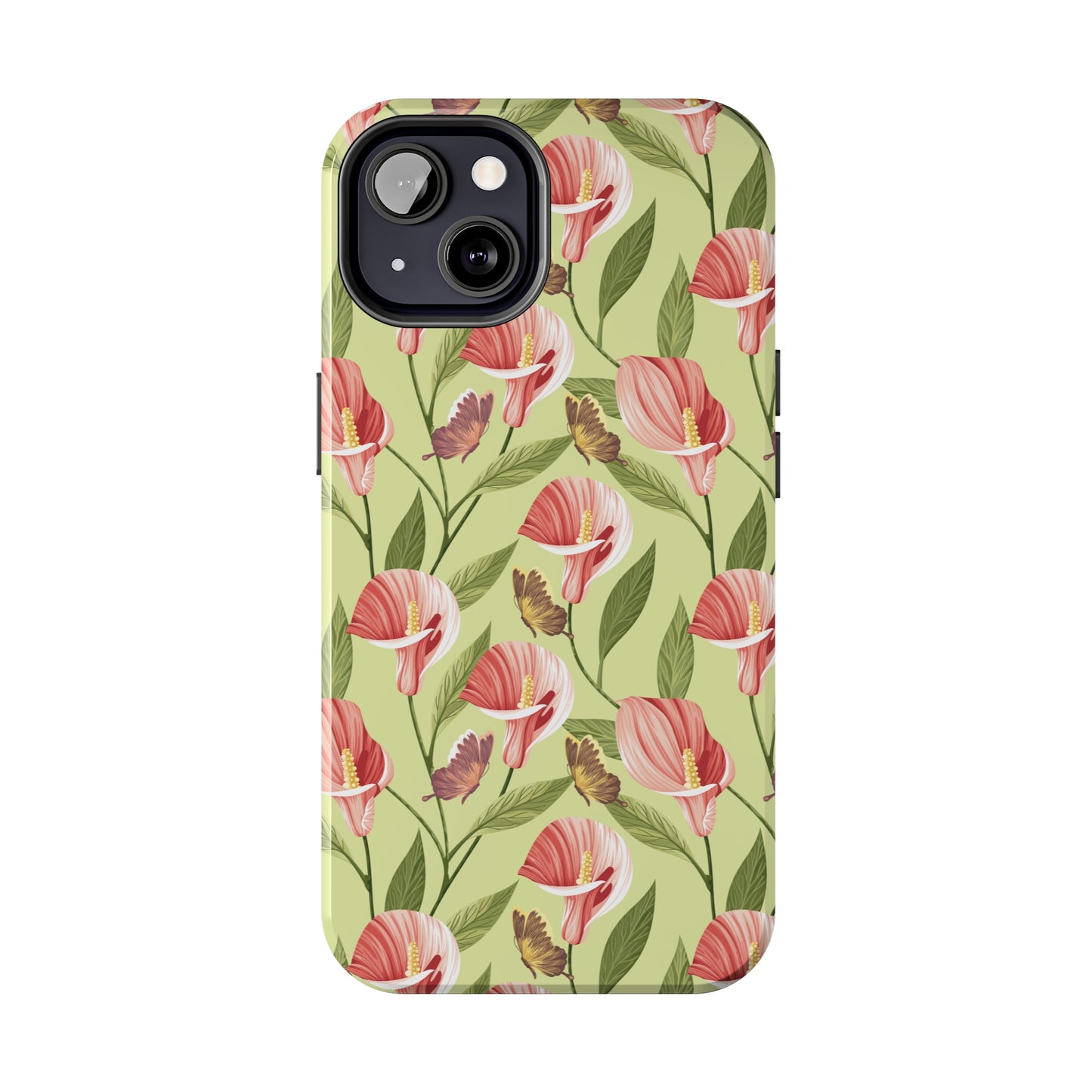 Lilies Tough iPhone Case