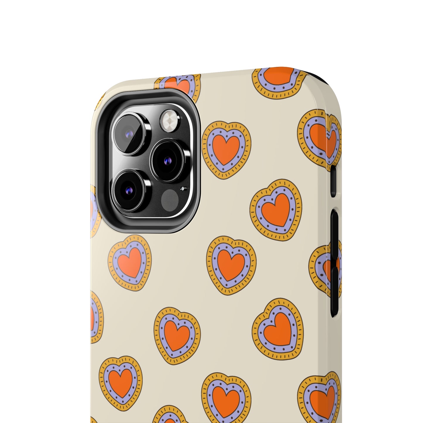 Groovy Heart Tough iPhone Case