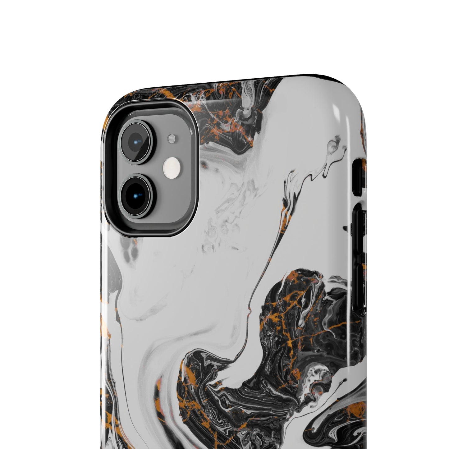 Misty Marble Tough iPhone Case