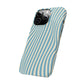 Aqua Swirl Snap Case