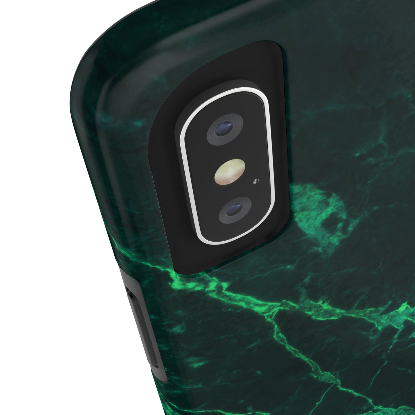 Dark green marble pattern Tough Case