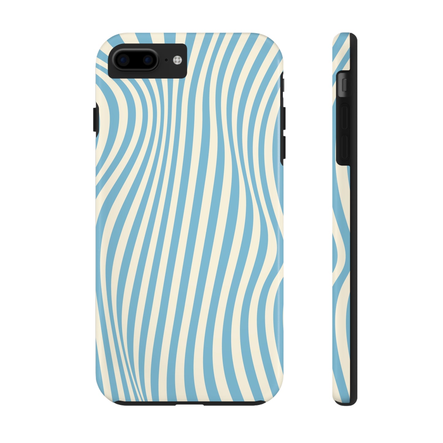 Aqua Swirl Tough iPhone Case