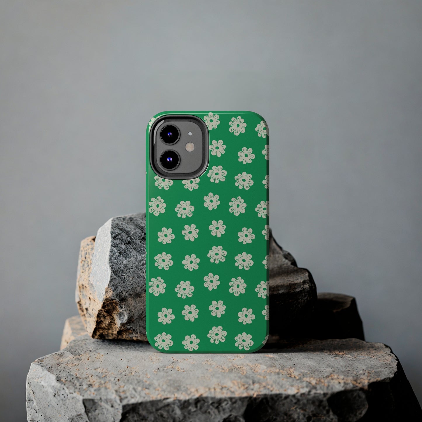 Retro Floral Tough iPhone Case