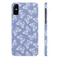 Lavender Butterflies Snap Case