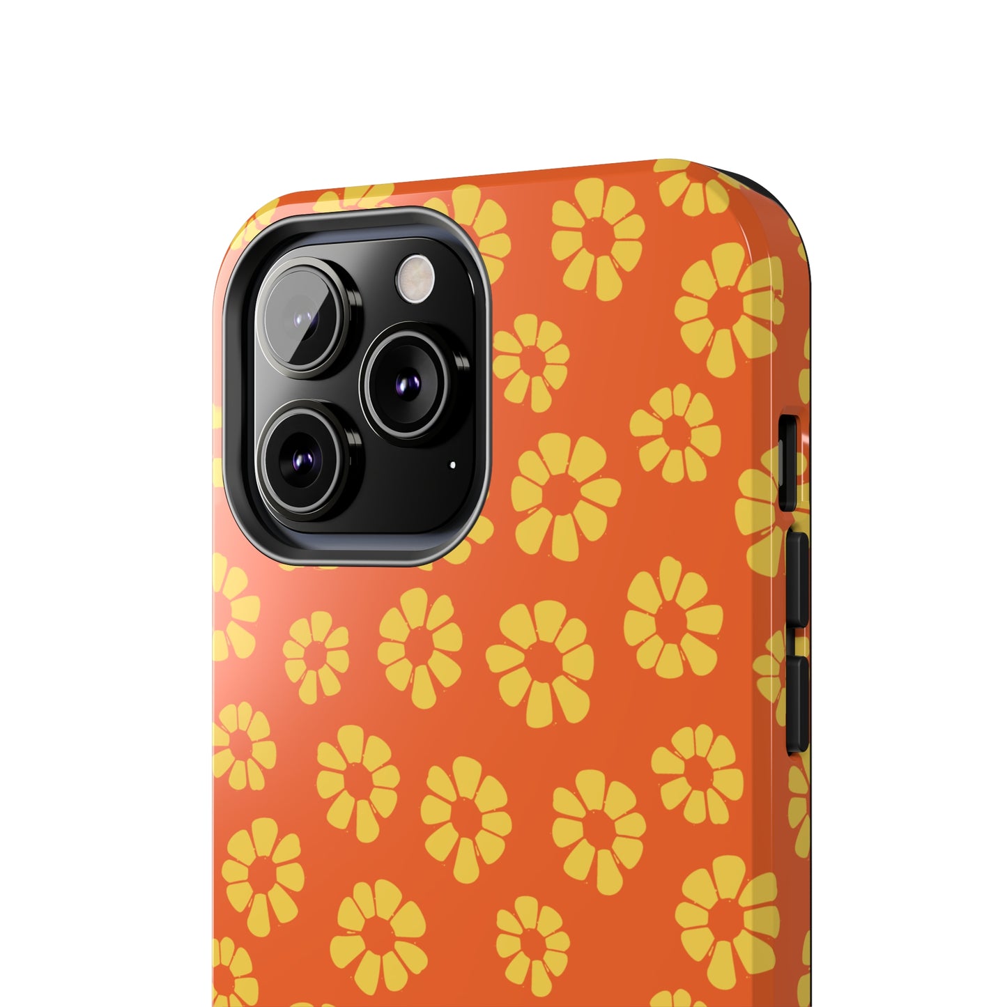 Maio laranja Pattern Tough iPhone Case