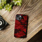 Red Camouflage Snap Case