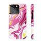 Acid marble pattern Snap Case